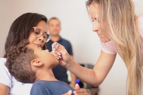 Vacinação contra poliomielite é intensificada em creches e escolas de Araguaína