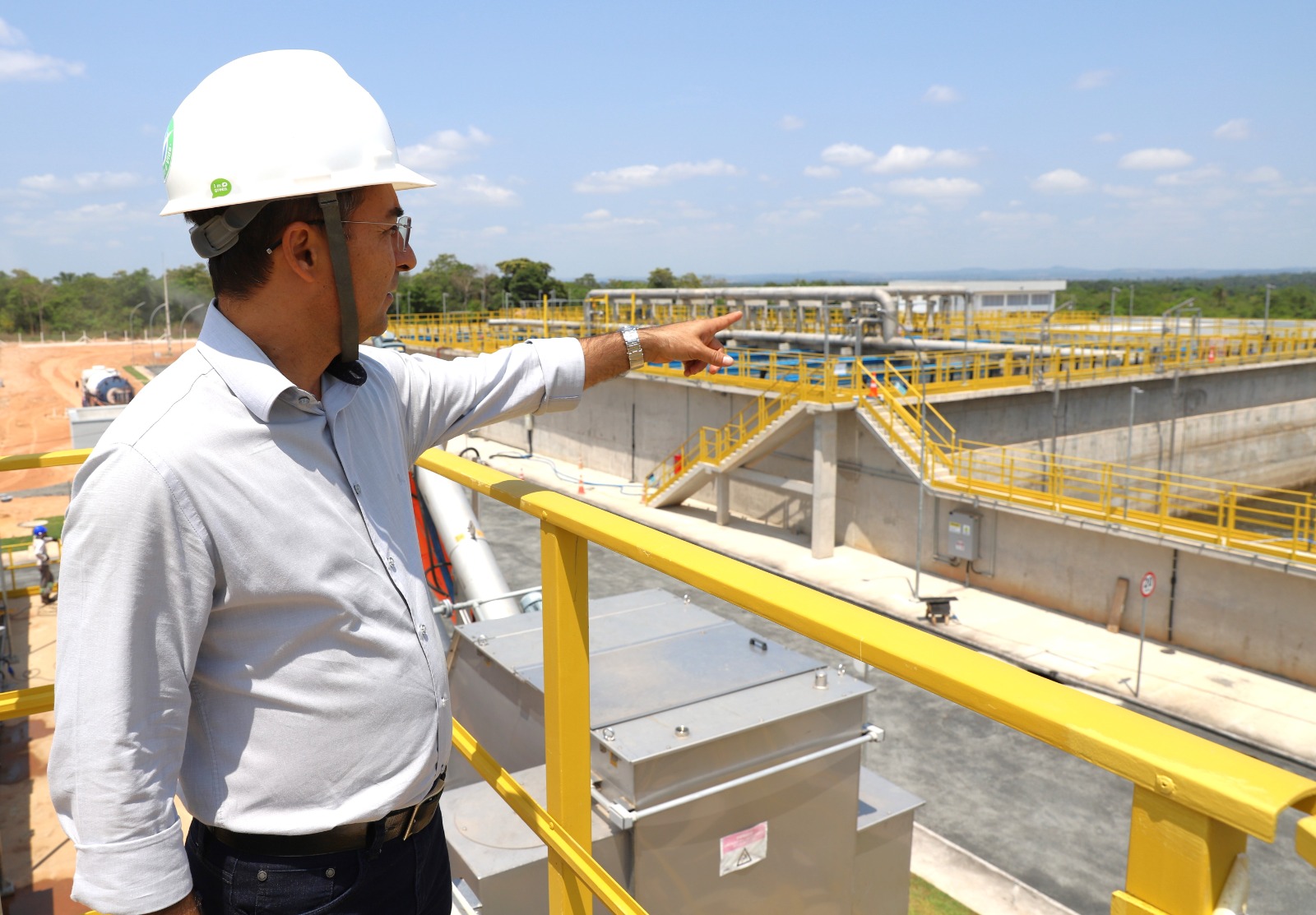 Wagner destacou que a ETE é essencial para a população acompanhar o crescimento econômico da cidade. A unidade tem capacidade para tratar 395 litros de esgoto por segundo e atender até 196 mil pessoa