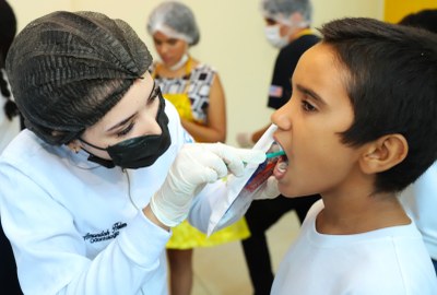 “Hoje aprendi a escovar meus dentes do jeito certo”, disse aluno atendido pelas ações da 1ª Virada Odontológica de Araguaína