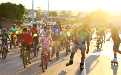 “Nós também fazemos parte do trânsito e precisamos ser respeitados”, diz ciclista que participou do 5º Pedal Maio Amarelo