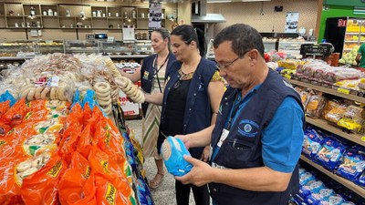 Ação da Vigilância Sanitária aponta que 100% das amostras de alimentos coletados em Araguaína são seguras