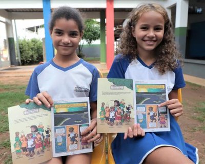 Gibi da Turminha do Lago é a nova criação da Prefeitura de Araguaína para a educação ambiental