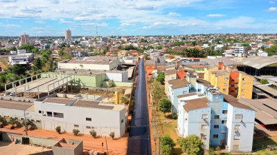 Obras nos setores Alaska, Jardim América e Dona Nélcia avançam e estão 78% concluídas