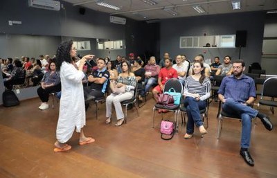 “Oportunidade fantástica a Prefeitura nos deu com essa capacitação tão rica”, disse músico durante oficina audiovisual em Araguaína