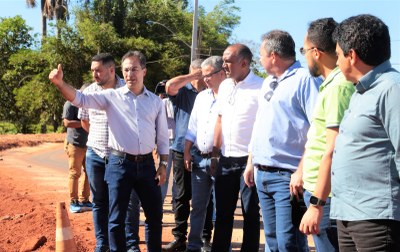 Prefeito Wagner Rodrigues e vereadores de Araguaína vistoriam as principais obras de infraestrutura da cidade