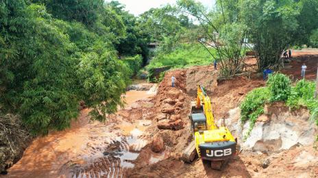 Prefeitura de Araguaína intensifica recuperação das margens de córregos para proteger moradias