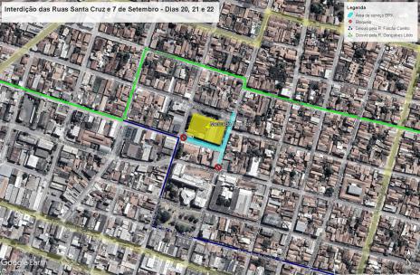 Região do Mercado Municipal de Araguaína terá rotas alternativas de trânsito para obras na distribuição de água