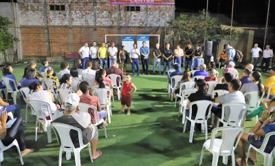 Wagner anuncia obra de pavimentação e drenagem do Setor Itatiaia