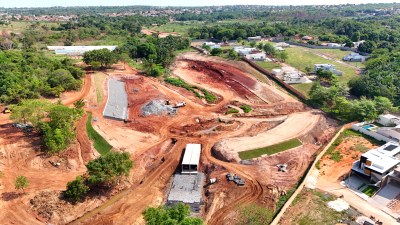 Construção da Bacia de Detenção da Av. Castelo Branco avança e deve ser concluída em janeiro de 2025