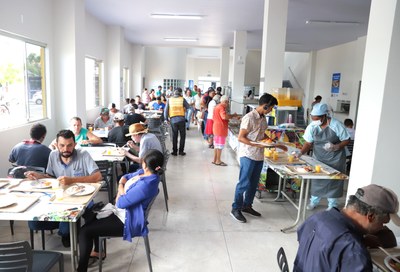 Desde a reestruturação, o Restaurante Popular de Araguaína serviu mais de 45 mil refeições