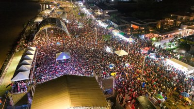 Primeira noite de festa pelos 66 anos de Araguaína tem público recorde de cerca de 30 mil pessoas