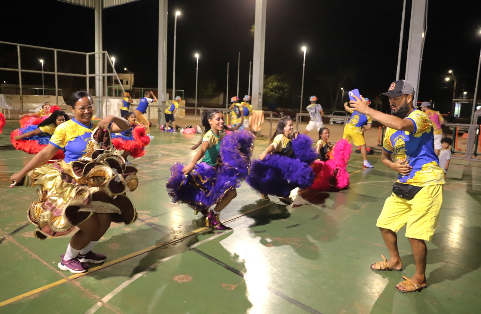 Com a apresentação  “O Tesouro do Rei”, os quadrilheiros se dedicam aos ensaios cinco vezes por semana até o dia da apresentação