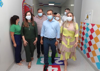 Wagner e Dorinha visitam obras e selam acordo de mais recursos para o novo Hospital da Criança de Araguaína