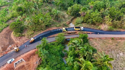 Araguaína fortalece escoamento da produção com pavimentação do acesso a mais um frigorífico