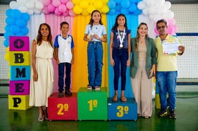 Educação de Araguaína premia alunos destaque na 1ª fase da OBMEP Mirim 2025