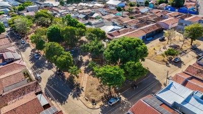 Praça da Vila Aliança receberá obras de reconstrução e bairro terá nova pavimentação