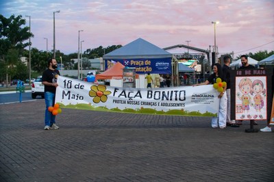 Prefeitura de Araguaína realiza panfletagem da campanha "Faça Bonito” na Via Lago