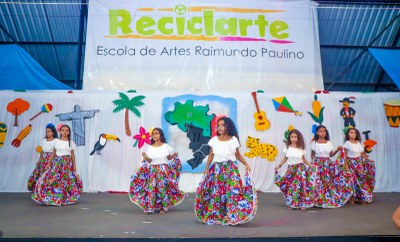 Reciclarte realiza Feira das Regiões celebrando diversidade cultural do Brasil