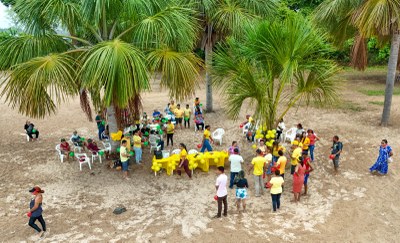 Setembro Amarelo: usuários do CAPS II participam de gincana na prainha do Lago Azul