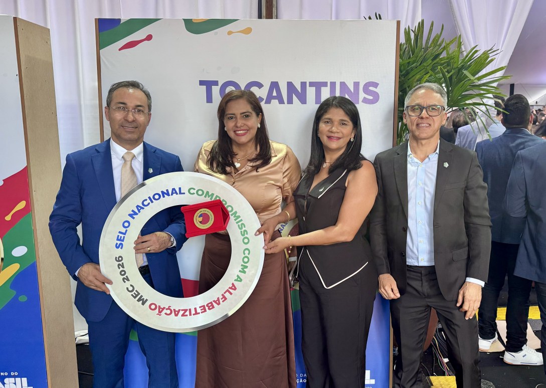 Araguaína recebe Selo Ouro de Alfabetização pelo segundo ano consecutivo