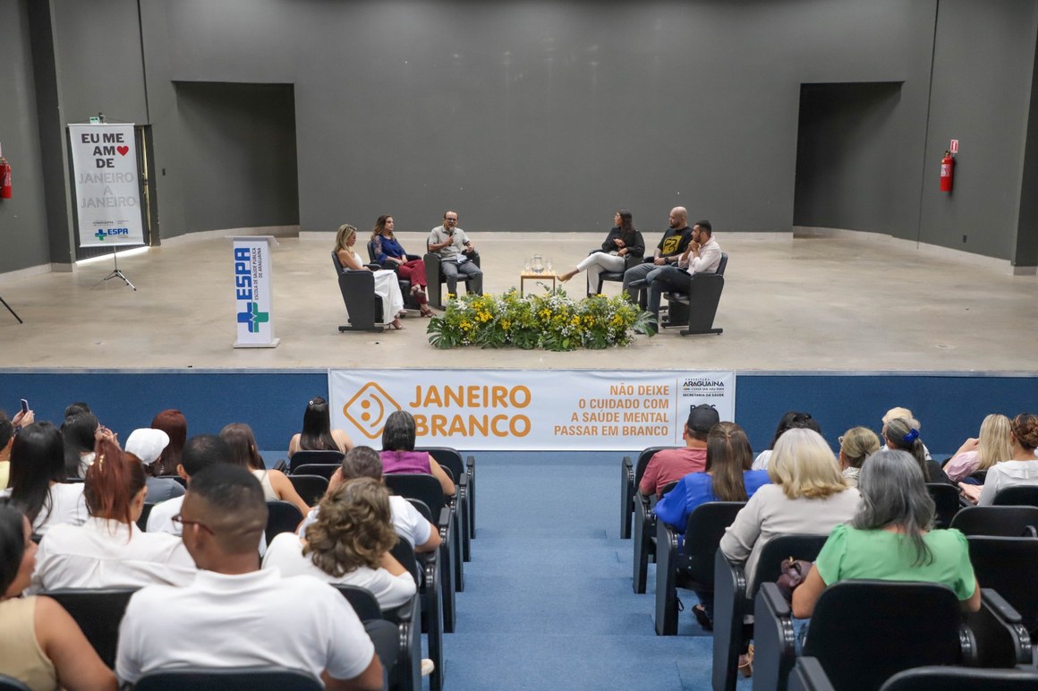 Janeiro Branco: Araguaína realiza encontro regional para debater Saúde Mental no ambiente de trabalho