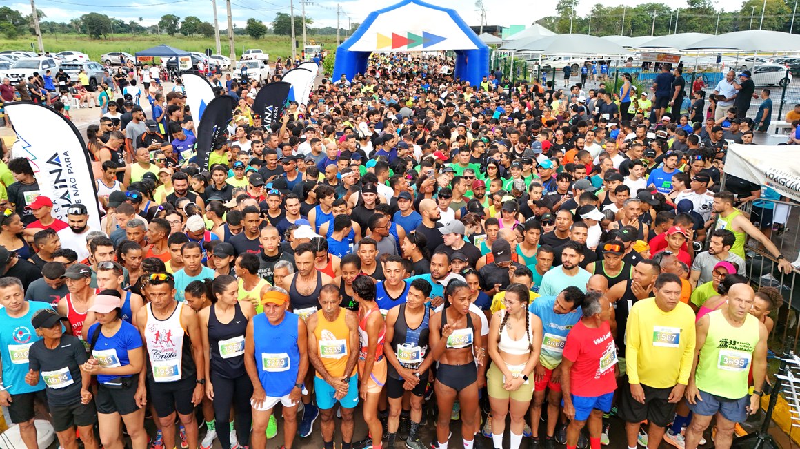 Retirada dos kits para a 34ª Corrida do Trabalhador de Araguaína será realizada nesta quinta-feira e sábado