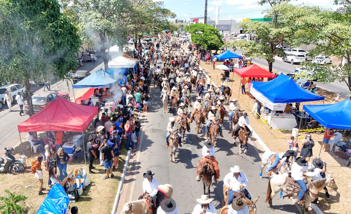 Prefeitura de Araguaína abre cadastramento para instalação de tendas no percurso da Cavalgada 2026